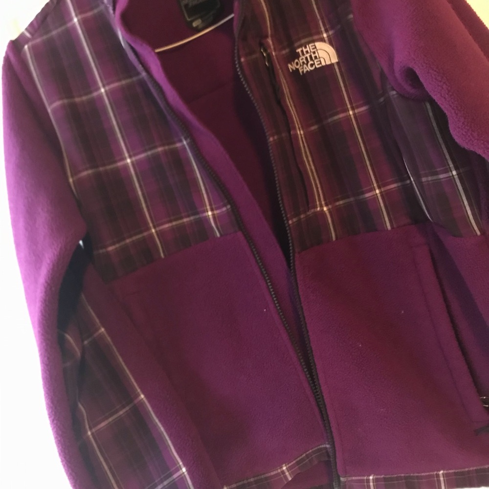 Purple North Face Coat